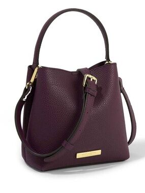 KATIE LOXTON LONDON LUCIE 2 WAY BAG IN PLUM NWOT Pristine condition